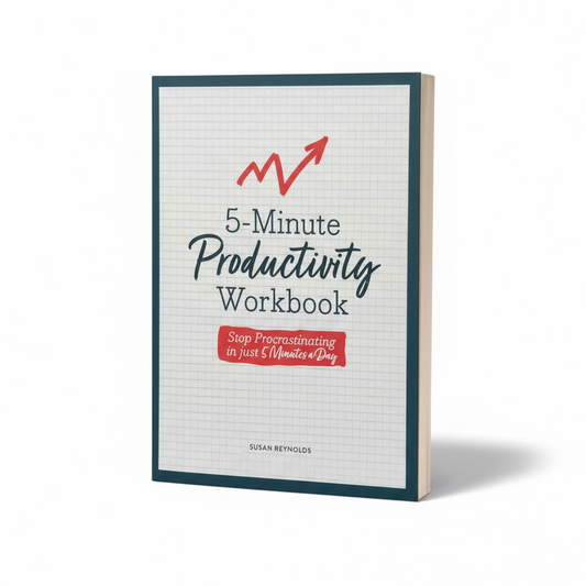5-Minute Productivity Workbook - Better Self Books